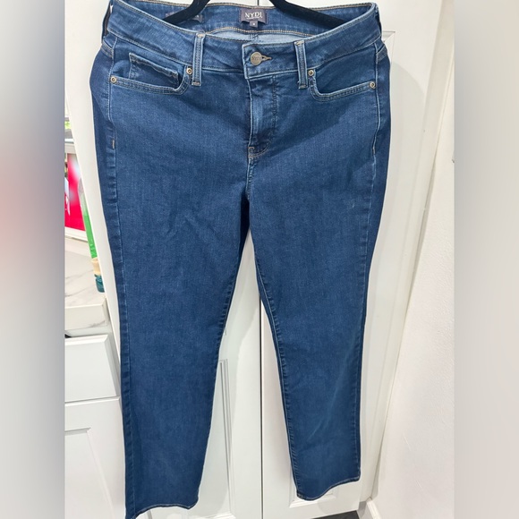 NYDJ Marilyn straight jeans - Picture 3 of 5